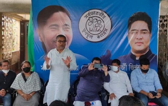 Trinamool Bengal leaders start staying in Public houses as No Hotel giving them rooms in Tripura due to Political Pressures Trinamool Bengal leaders start staying in Public houses as No Hotel giving them rooms in Tripura due to Political Pressures